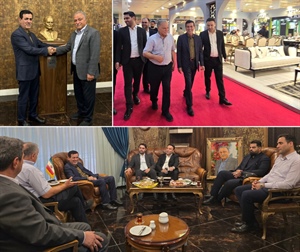 بازدید رئیس انجمن نمایشگاه‌های بین‌المللی ایران از نمایشگاه تبریز