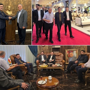 بازدید رئیس انجمن نمایشگاه‌های بین‌المللی ایران از نمایشگاه تبریز