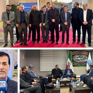 بازدید رئیس انجمن نمایشگاه‌های بین‌المللی ایران از نمایشگاه مشهد