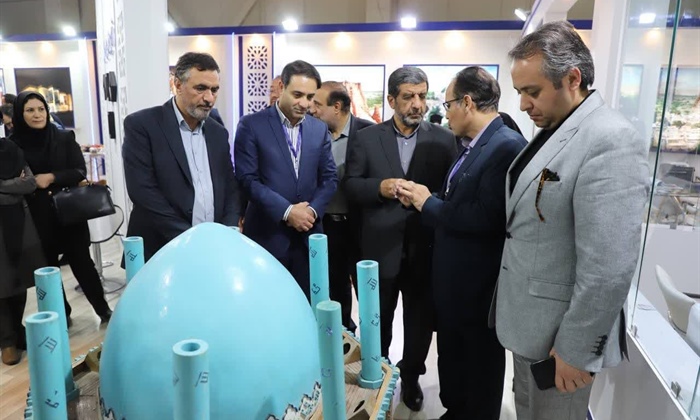 بازدید مدیرعامل نمایشگاه زنجان از هفدهمین نمایشگاه بین‌المللی گردشگری و...