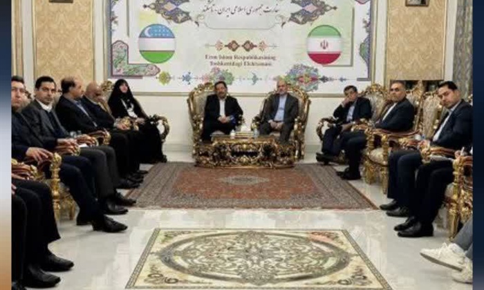 دیدار مسئولان عالی‌رتبه کشور با بازرگانان ایرانی در تاشکند
